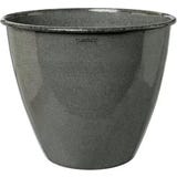 CLASSICO Modern Living Vaso Steel-Pot - Tati, Dark Grey