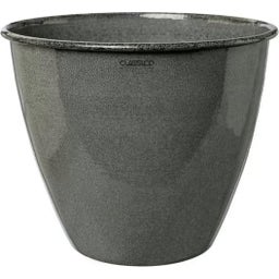 CLASSICO Modern Living Pflanztopf Steel-Pot Tati dunkel-grau - Ø 16 cm