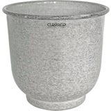 CLASSICO Modern Living Pflanztopf Steel-Pot Nellie weiß-grau