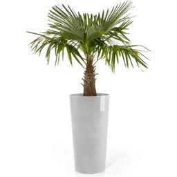 Ecopots Amsterdam Pflanztopf Mid High 66 - Weissgrau