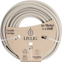 Livlig53 Design vrtna cev 50 m - siva