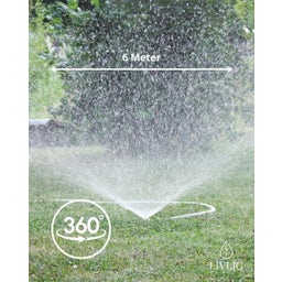 Livlig Messing Sprinkler - 1 Stk