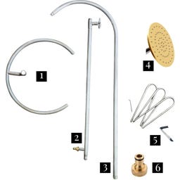 Livlig Garden Shower, Stainless Steel  - 1 item