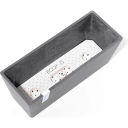 Bruges Planter with Water Reservoir 45 cm - Grey