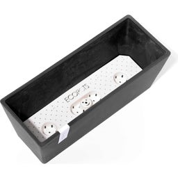Jardinière Bruges avec Réservoir d'Eau 45 cm - Gris foncé
