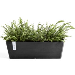 Bruges cvetlično korito z rezervoarjem za vodo 55 cm - temno siva