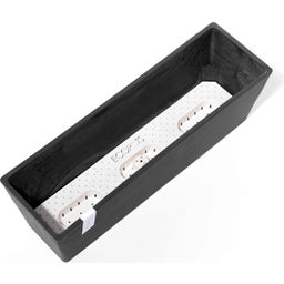 Bruges cvetlično korito z rezervoarjem za vodo 55 cm - temno siva