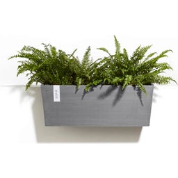 Ecopots Bruges Hanging Planter-  55 cm, Grey - 1 item