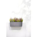 Ecopots Bruges Hanging Planter-  55 cm, Grey - 1 item