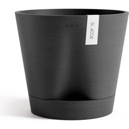 Ecopots Venice 2 Gris Foncé - Ø 30 cm, hauteur 27,5 cm