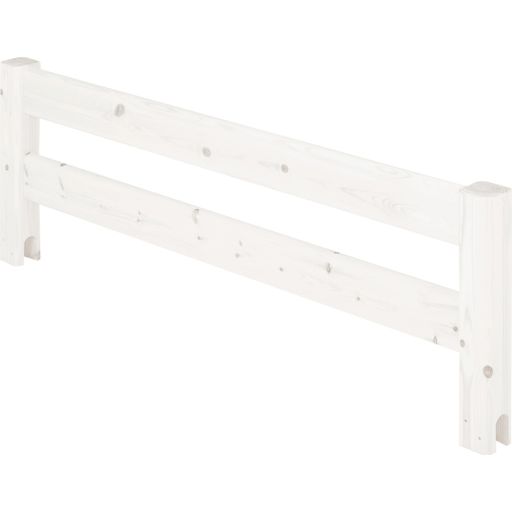 CLASSIC 1/2 Length Safety Rail for CLASSIC Bed 190 cm - Glazed white