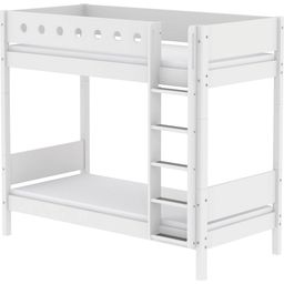 WHITE Maxi Bunk Bed - Height 183.5cm, 90 x 200 cm