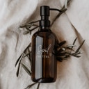Eulenschnitt Seifenspender Spülmittel - 500 ml - Braunglas