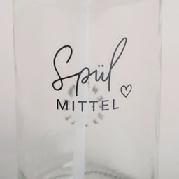 Distributeur de Savon Liquide Vaisselle - 500 ml - Transparent