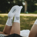 Eulenschnitt Socken - No bad days