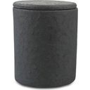 Vorratsbehälter mit schwarzem Deckel 8x10,5 cm - 1 Stk