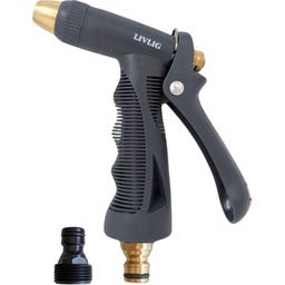 Plastic Garden Spray Nozzle - Green, Single - Authentic Anthracite