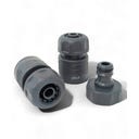 Kunststoff Connector-Set (3er), Authentic Anthracite