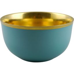 Augarten Champagne Bowls - Turquoise & gold