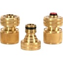 Livlig Brass Hose Connection Set