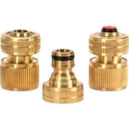 Livlig Brass Hose Connection Set - 1 set