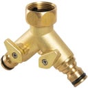 Livlig 2-Way Distributor Brass