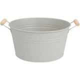 Livlig53 Barreño de Metal Galvanizado Ø 40cm