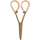 IB Laursen Forbici con Manico in Rattan
