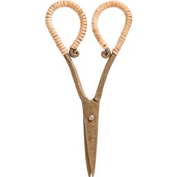IB Laursen Schere mit Rattangriff - 1 Stk