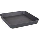 elho loft urban schotel vierkant 22 cm - antraciet