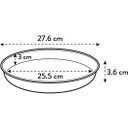 elho loft urban Coaster Round 28 - anthracite