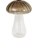 Strömshaga Dekovase Mushroom braun - Höhe 15 cm