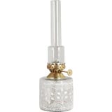 Lampada a Cherosene con Fiori Bianchi - Marja, Dritta