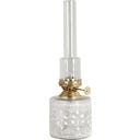 Lampada a Cherosene con Fiori Bianchi - Marja, Dritta, Ø 8 x H 26 cm