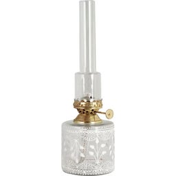 Paraffinelamp met Witte Bloemen 