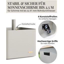 Livlig Sonnenschimständer