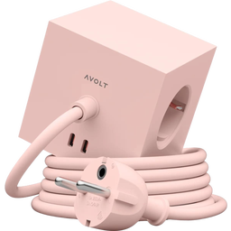 AVOLT Square 1 - Power Extender USB-C & Magnet - New Pink