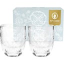 Wassergläser Blume Weiß Lily & Lotus 2er-Set
