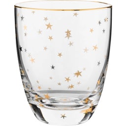 Pip Studio Wasserglas Stars Gold - 1 Stk