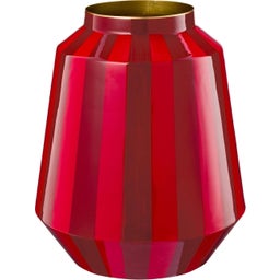 Pip Studio Vase Stripes 24 x 29 cm - Dark Red