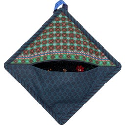 Pip Studio Topflappen Berry Blues Blue 22 x 22 cm - 1 Stk