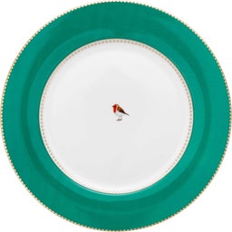 Pip Studio Love Birds Green Plate - 26,5 cm