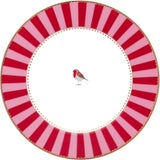 Pip Studio Teller Love Birds gestreift Rot/Rosa