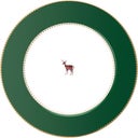 Pip Studio Love Birds Deer Dark Green Plate - 21 cm
