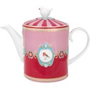 Pip Studio Love Birds Teapot - Red/Pink