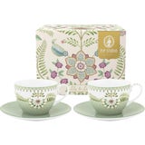 Tassen & Untertassen 2er-Set Lily & Lotus