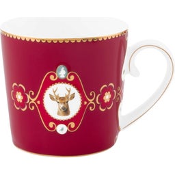 Pip Studio Tasse Love Birds Deer Dark Red - Small