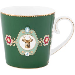 Pip Studio Love Birds Deer Dark Green Mug - Large