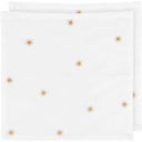 Stoffserviette Stars Gold 2er-Set 40 x 40 cm - 1 Set