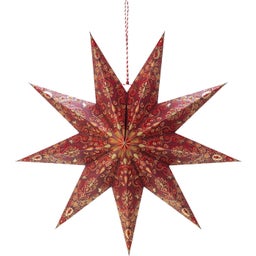 Pip Studio Papier-Weihnachtsstern Dark Red - 60 cm